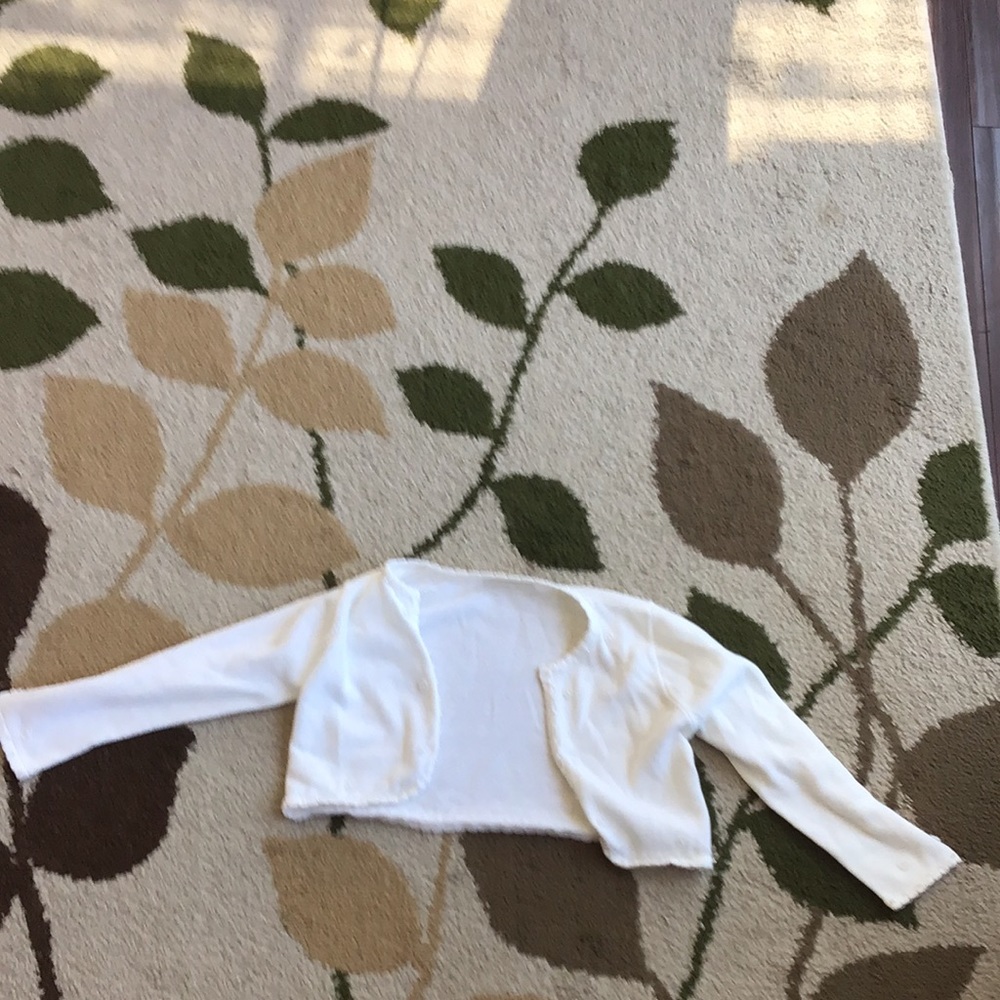 White girls sweater